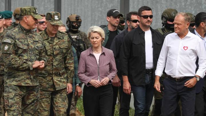 Una presunta injerencia rusa obliga a aterrizar el avión de Von der Leyen 'a la vieja usanza': sin GPS y con mapas en papel