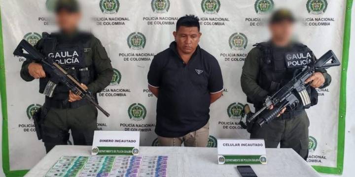 Capturan en Uribia a presunto integrante de ‘Los Pachencas’ señalado de extorsión