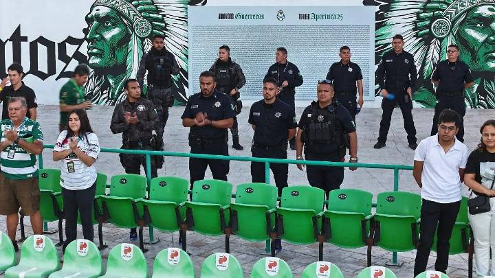 Saldo blanco en operativo especial de seguridad en el partido Santos