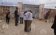 Hallan restos durante protesta en crematorio Plenitud