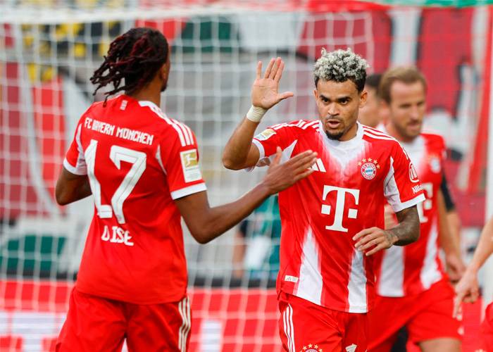 Luis Díaz, MVP del Bayern Múnich vs. Augsburgo