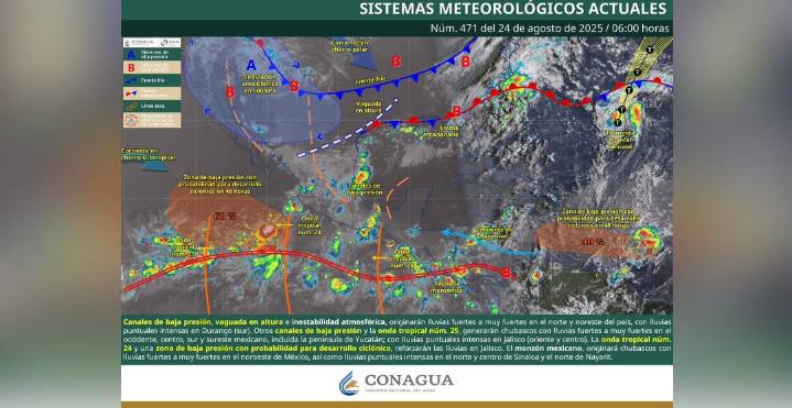 Tormentas, granizo y calor: Oaxaca enfrenta domingo de contrastes climáticos