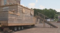 Flatboat unveiled at Schweizer Fest