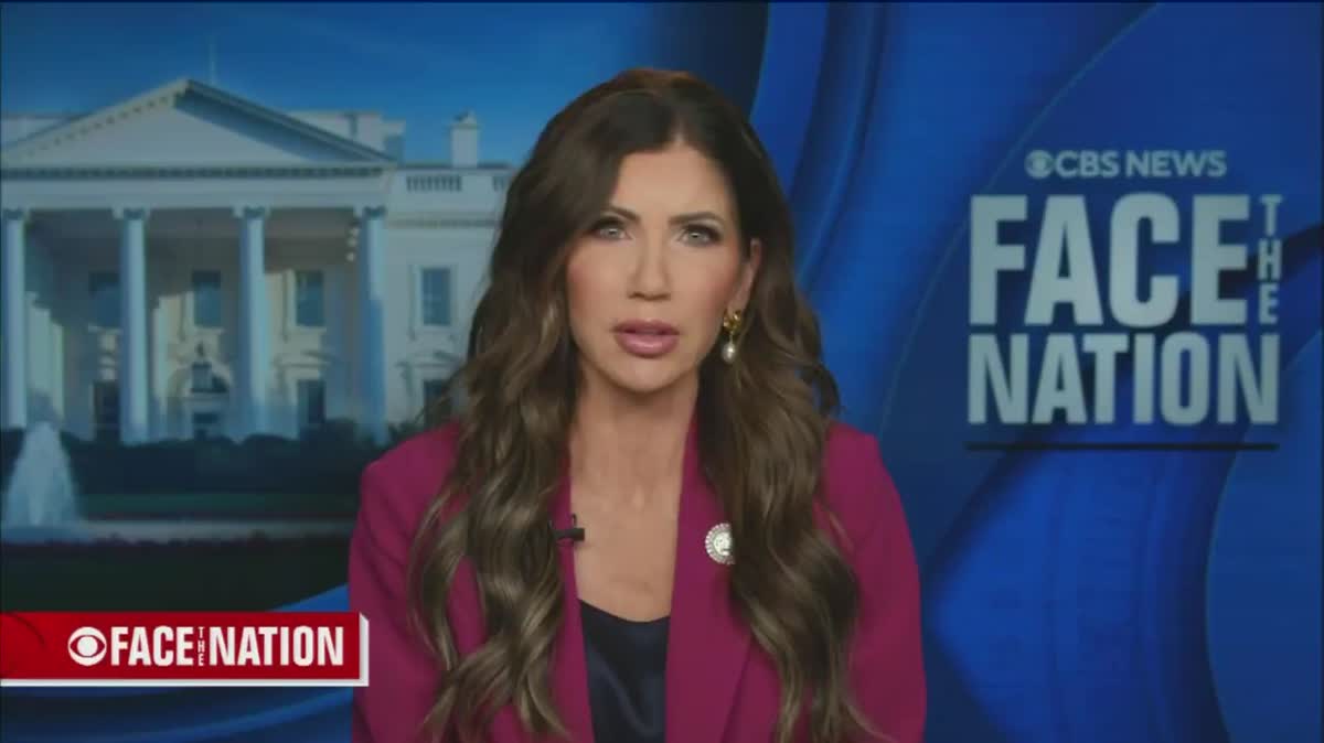 Noem Mocked For Claim Trump Saved LA From Post