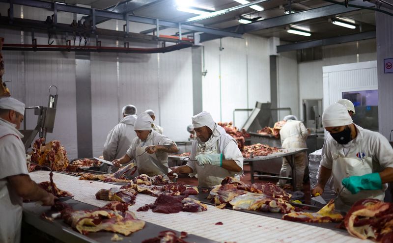 Argentines grill up more beef in first half of 2025 as wages soar