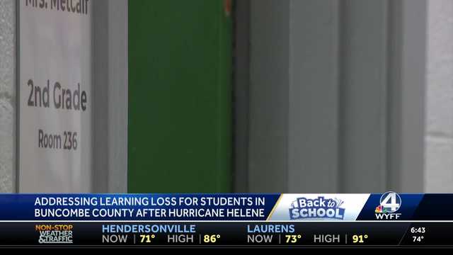 Buncombe County Schools staff and students head back to school