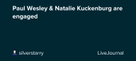 Paul Wesley & Natalie Kuckenburg are engaged: ohnotheydidnt