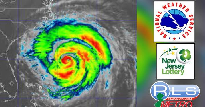 Chilly Thursday Morning in Newark as Hurricane Erin Passes Offshore