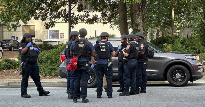 Police respond to active shooter situation on Emory University campus in Atlanta. Authorities say shooter is dead