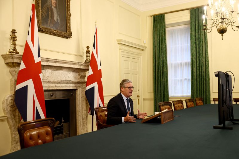 UK support for Ukraine 'unwavering', Starmer tells Trump and other leaders