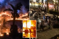 Three dead after mob sets fire to Indonesian regional parliament building