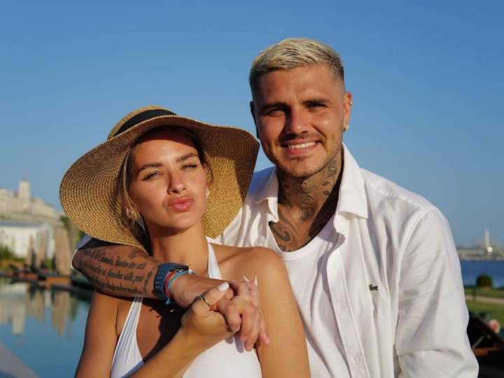 "Mi refugio". Icardi volvió a jugar tras nueve meses y lo celebró con una profunda dedicatoria para la China Suárez