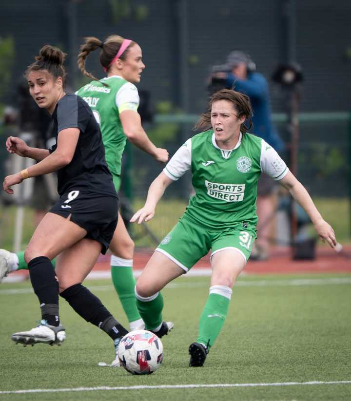 Hibs UEFA Women's Champions League qualifying game live on BBC iPlayer