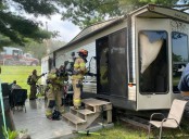 Pet dog dies in RV blaze at Winona campground