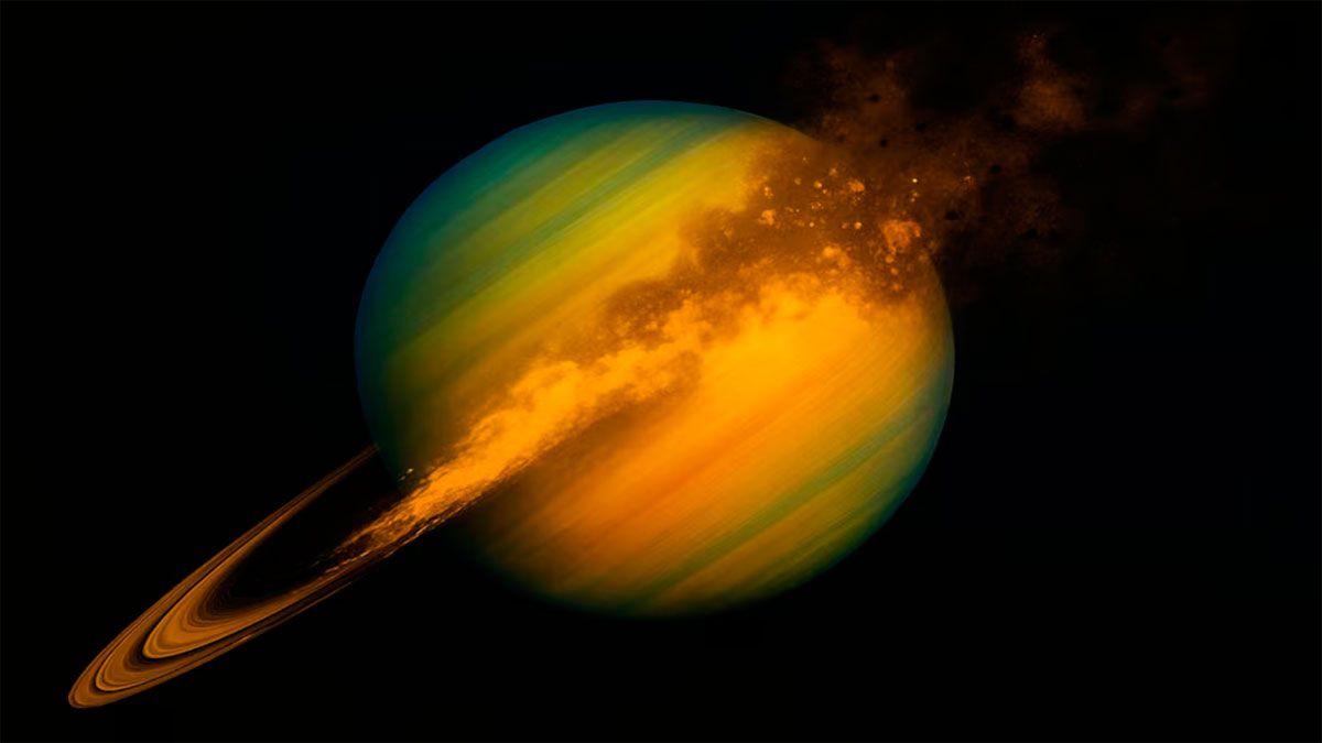 Revelan que los anillos de Saturno se desintegran más rápido de lo pensado