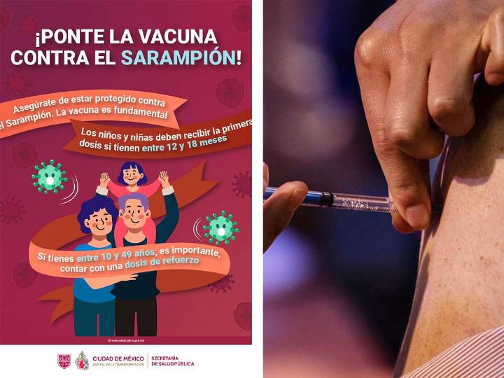 CDMX activa línea especial para encontrar vacunas contra el sarampión