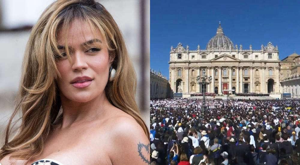 ¡Karol G derriba barreras! Se convierte en la primera mujer latina en actuar en un concierto del Vaticano.