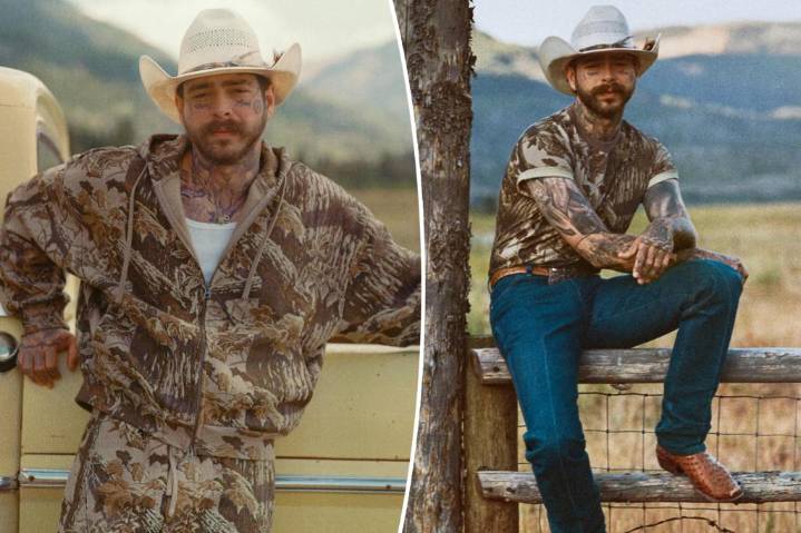 Post Malone shares rare look into life with 3