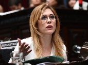 "Violando la ley". Lilia Lemoine apuntó contra Jorge Rial por la difusión de un chat suyo con Martín Menem y dio explicaciones