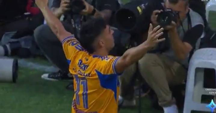 Juan Brunetta no pierde el tiempo y le da el primer gol a los Tigres sobre el América (VIDEO)