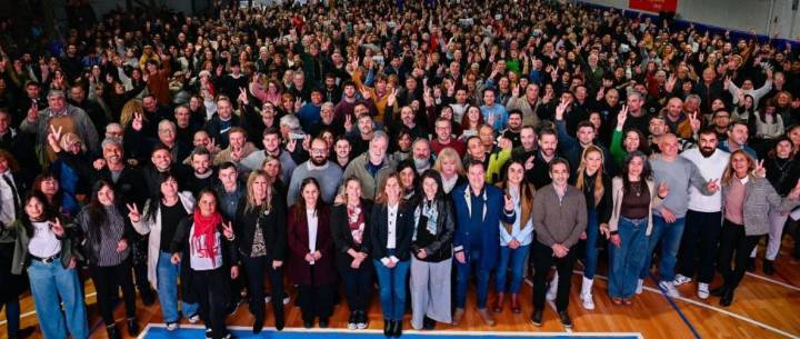 Con un mensaje de Cristina, Raverta encabezó el Festival Fuerza Patria