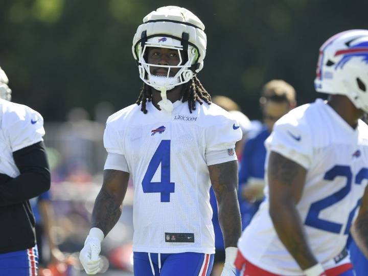 Buffalo Bills running back James Cook ends contract standoff