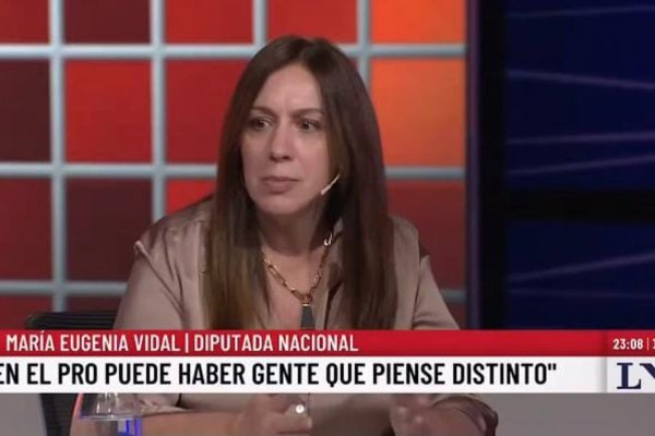 Vidal sigue dolida y fue a LN+ a quejarse del acuerdo sellado entre Macri y Milei