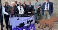Armed Forces charity host Purple Poppy Day in West Lothian honouring animals who served in wars