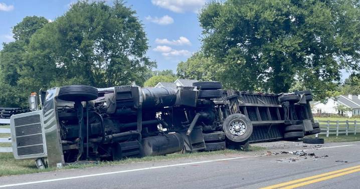Portion of Lewisburg Pike shut down