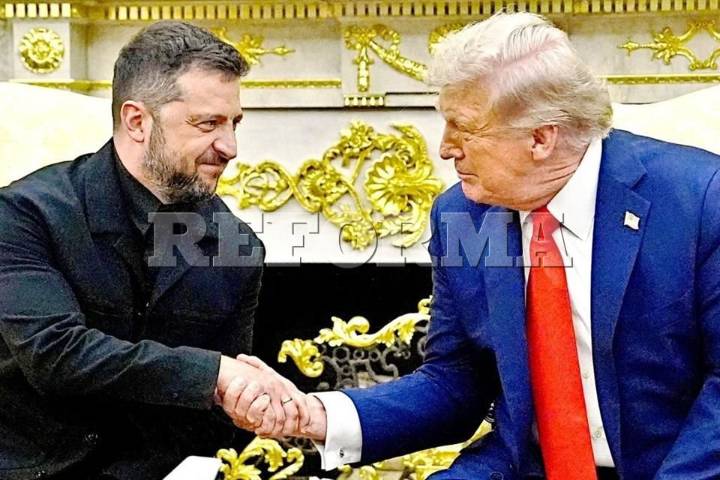 Gestiona Trump cumbre Zelensky