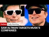 Sam Altman Despises Elon Musk. Now He Is Going After His Companies