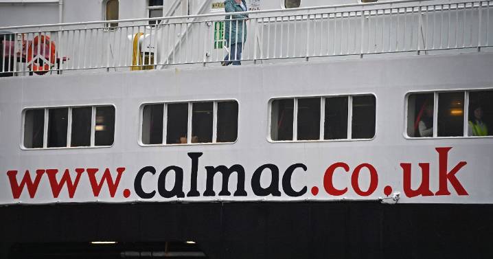 Man rescued after falling overboard from CalMac ferry in Ayrshire