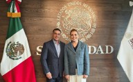 Maru Campos se reúne con Omar García Harfuch; acuerdan reforzar acciones contra el crimen organizado