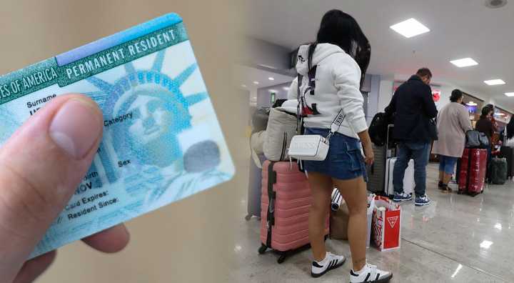Gobierno de Trump lanza DURA ADVERTENCIA para aquellos extranjeros que salen del país con una 'Green Card'