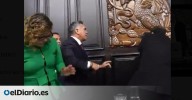 Un senador mexicano agrede a golpes al presidente de la Cámara al terminar una sesión en el Congreso