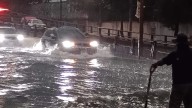 Lluvias generan encharcamientos en el Valle de México