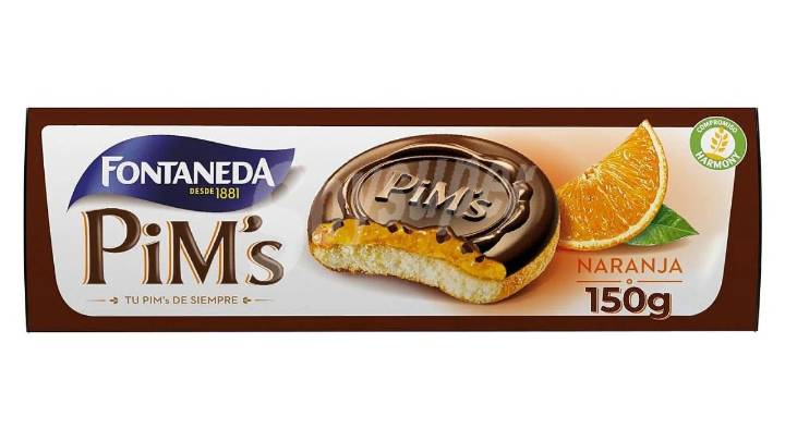 Fontaneda retira galletas PIMS de naranja y pide que no se consuman "bajo ningún concepto"