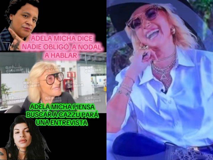 ‘No es mi amigo’: Adela Micha da fuertes declaraciones de Nodal y se le va con todo