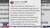 Trump orders "new and highly accurate" census