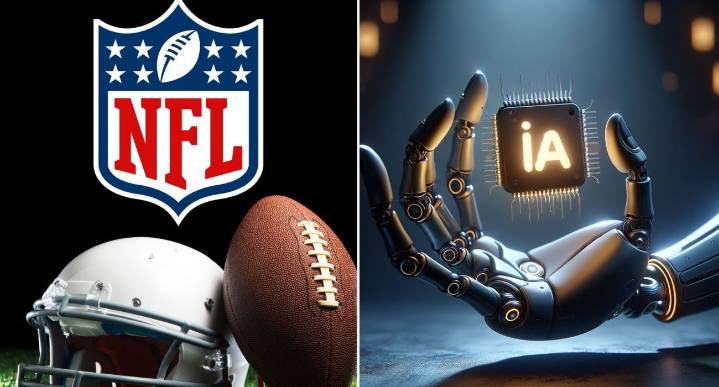 NFL usará IA en jugadas, rendimiento y seguridad de jugadores
