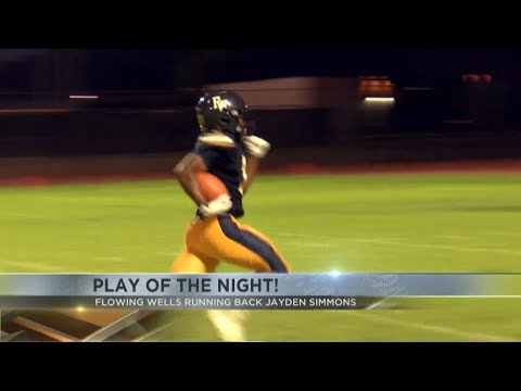 FFF Play of the Night: Flowing Wells running back Jayden Simmons
