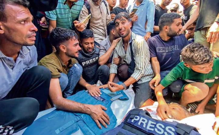 Asesinato de periodistas en Gaza, “trágico error”: Israel