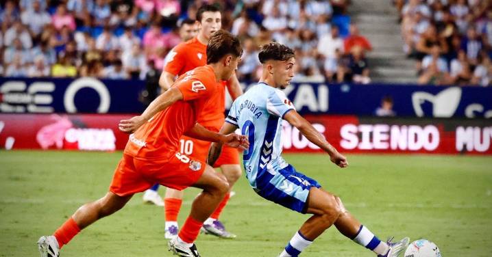 Las fotos del Málaga CF-Real Sociedad B