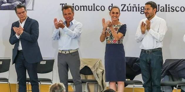 Claudia Sheinbaum impulsa salud y vivienda en visita a Tlajomulco