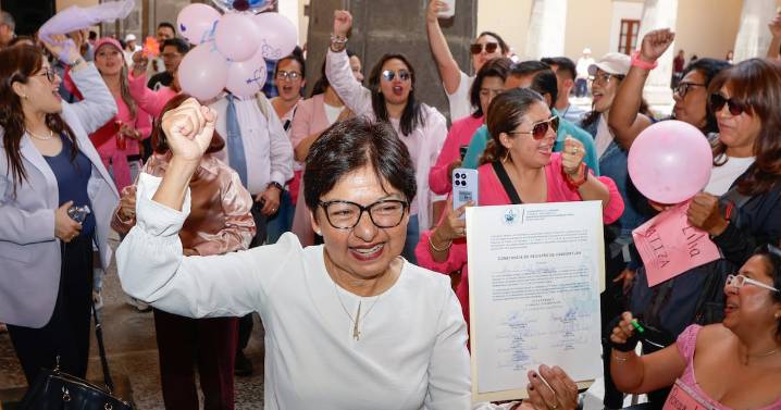 Lilia Cedillo promete cero rechazados en la BUAP si logra reelección