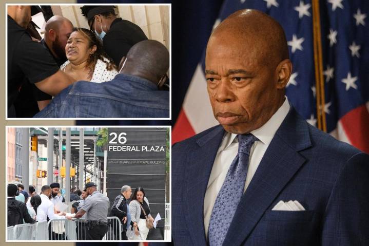 Mayor Eric Adams, NYC call on ICE to end migrant courthouse arrests immediately