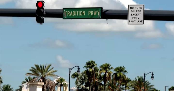 City officials say they're working on solutions for this busy intersection in Tradition