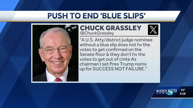 Trump and Republican senators fight over a century-old tradition for judicial nominees