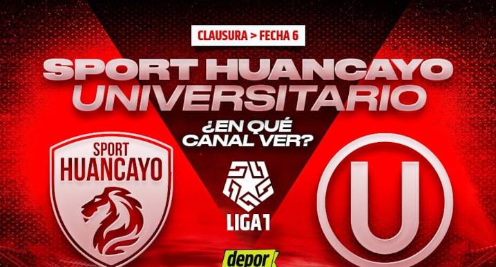 Universitario vs. Sport Huancayo: canal de transmisión para ver el Torneo Clausura