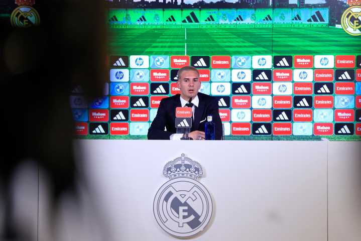 Franco Mastantuono fue presentado como nuevo jugador del Real Madrid (FOTOS)